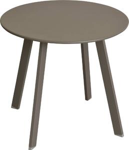Kulatý zahradní stolek Saona v matné tonce - 50 × 45 cm - Hespéride