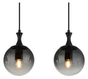 Globo 15885-4H - Lustr na lanku DALTON 4xE27/10W/230V černá