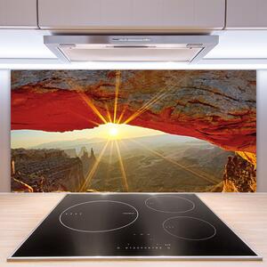 Kuchyňský skleněný panel Velký Kaňon Krajina 120x60 cm