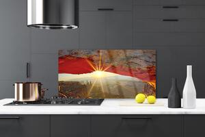 Kuchyňský skleněný panel Velký Kaňon Krajina 120x60 cm
