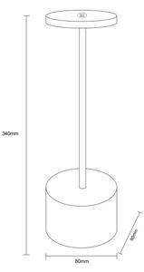 Globo 21019W - LED Stmívatelná stolní lampa POLINA LED/1,2W/3,7V