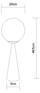 Globo 21031M - Stolní lampa PINPAL 1xE27/40W/230V mosaz