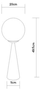Globo 21031N - Stolní lampa PINPAL 1xE27/40W/230V chrom