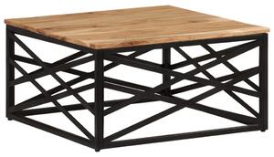 Konferenční stolek 68 x 68 x 35 cm masivní akáciové dřevo