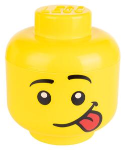Malý úložný box ve tvaru Lego hlavy (100349616)