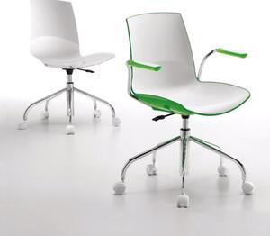 Výprodej Infiniti designové kancelářské židle Now (bílá/ zelená)