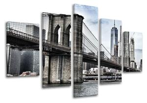 Obraz na stěnu 5 dílný MĚSTO / NEW YORK ME115E50