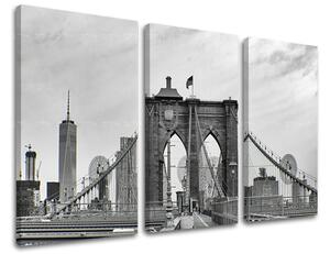 Obraz na stěnu 3 dílný MĚSTO / NEW YORK ME114E30