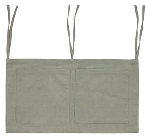 Zelený bavlněný organizér Kave Home Laily 25 x 45 cm