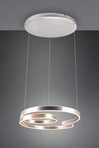 TRIO 344110105 MARNIE závěsné svítidlo D650mm SMD LED D650mm 68W/8000lm 3000K broušený hliník, switchdimmer