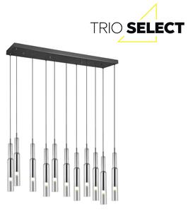 TRIO SELECT 344511120 LUCENT závěsné svítidlo SMD LED 11x3W/280lm 2300+3000+4000K černá chromová, průhledná, switchdimmer