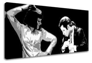 Tištěný POP Art obraz Pulp Fiction 1 dílný pulp4