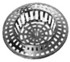 Sanitop-Wingenroth 19192 0 2 palce, sítko na vlasy chrom, odtokové sítko, dezové sítko, odtokové sítko, sifon na vlasy pro odtok, pro odtok 1 1/2 a 1 1/4, sada 2 kus, chromované, 60/70 mm