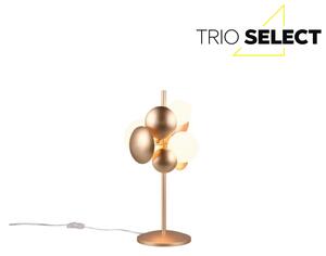TRIO SELECT 517400379 BUBBLE stolní lampička V500mm 3xG9 zlatá, bílá