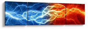 Obraz elektrického napětí (170x50 cm)