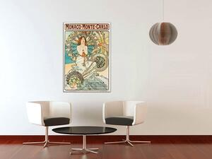 Obraz na plátně MONACO MONTE CARLO - Alfons Mucha REP220