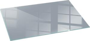 Sklenný podlahový panel 100x50 cm - Krbový panel ze skla - Krbový panel ze skla - Ochranné sklo - Ochranný panel proti jiskrám - Sklenný podlahový panel proti ohni - Tepelná ochrana - Ochrana podlahy ze skla - Barva edá