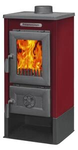 Hosseven, krbová kamna na TP 9008 maxi bordó, 7,09 kW, prmr 130 mm