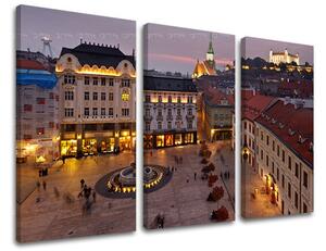 Nástěnná malba 3 díly SLOVENSKO SK022E30