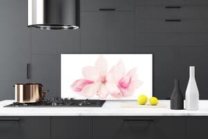 Skleněné obklady do kuchyně Květiny Plátky Rostlina Příroda 125x50 cm