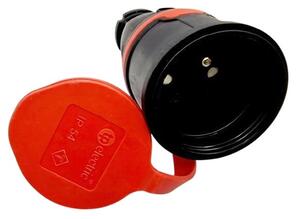 TP electric Pryžová spojovací zásuvka 1x16A IP54 3101-325-0300