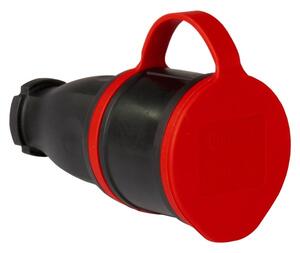 TP electric Pryžová spojovací zásuvka 1x16A IP54 3101-325-0300
