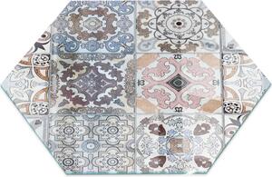 Sklenný podlahový panel pro H 40 cm - Krbový panel ze skla - Krbový panel ze skla - Ochranné sklo - Ochranný panel proti jiskrám - Sklenný podlahový panel proti ohni - Tepelná ochrana - Ochrana podlahy ze skla - Mozaikový vzor v dladicích