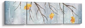 Obraz - Deštivý podzim (170x50 cm)