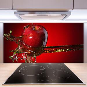 Kuchyňský skleněný panel Jablko Voda Kuchyně 100x50 cm