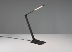 TRIO 545310132 TRAVIS stolní svítidlo SMD LED V710mm 6,5W/650lm 3000+5000+6500K černá matná, stmívatelné