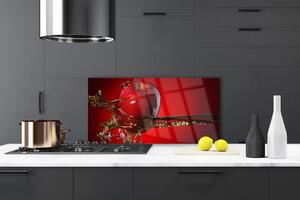 Kuchyňský skleněný panel Jablko Voda Kuchyně 140x70 cm
