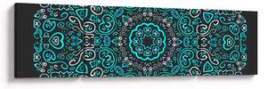 Obraz ornamentální abstrakce (170x50 cm)