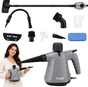 Tobi Multifunkční parní čistič a mop 2v1 - 1500 W, 3 bar