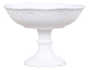 Porcelánová mísa na noze Provence lace - Ø 22*15 cm / 900ml - Chic Antique