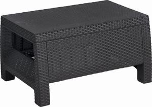 Zahradní stolek KETER Corfu table - 77 x 57 x 42 cm - grafitový