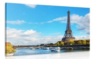 Obraz nádherní panorama Paříže - 120x80 cm