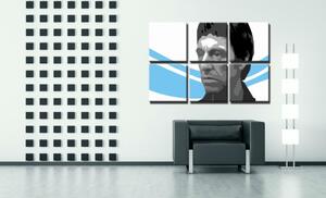Ručně malovaný POP Art obraz Scarface