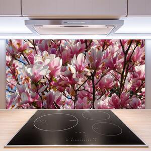 Skleněné obklady do kuchyně Větve Květiny Rostlina 125x50 cm