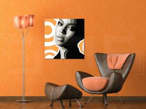 Ručně malovaný POP Art obraz BEYONCÉ bey6