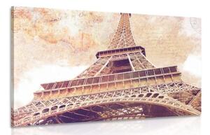 Obraz Eiffelova věž v Paříži - 60x40 cm