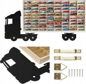 Police Pro Autíka Hot Wheels 80 Míst Pro Autíka Organizér Truck