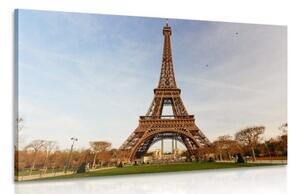 Obraz slavná Eiffelova věž - 120x80 cm