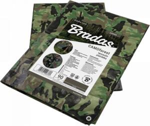 Krycí plachta 1,5 x 2,4 - 90 gram - maskovací