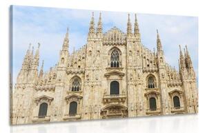 Obraz katedrála v Miláně - 90x60 cm