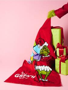 Sinsay - Dětská bavlněná osuška s vánočním potiskem Grinch - červená