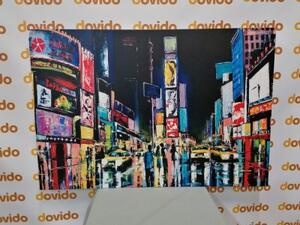 Obraz barevný New York - 90x60 cm