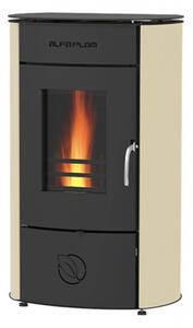 ALFA PLAM, krbová kamna GALA ECO 8 kW, krémová