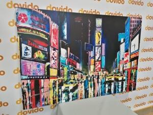 Obraz barevný New York - 90x60 cm