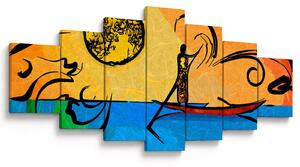 Obraz starověké malby (210x100 cm)