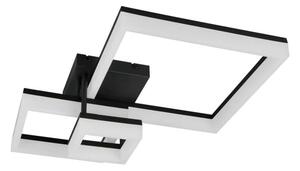 Trio Leuchten R65771332 CAMINO - Stropní LED černé svítidlo 65 x 46cm, 32W, 4000lm, 3000K (Moderní stropní přisazený lustr v černé barvě)